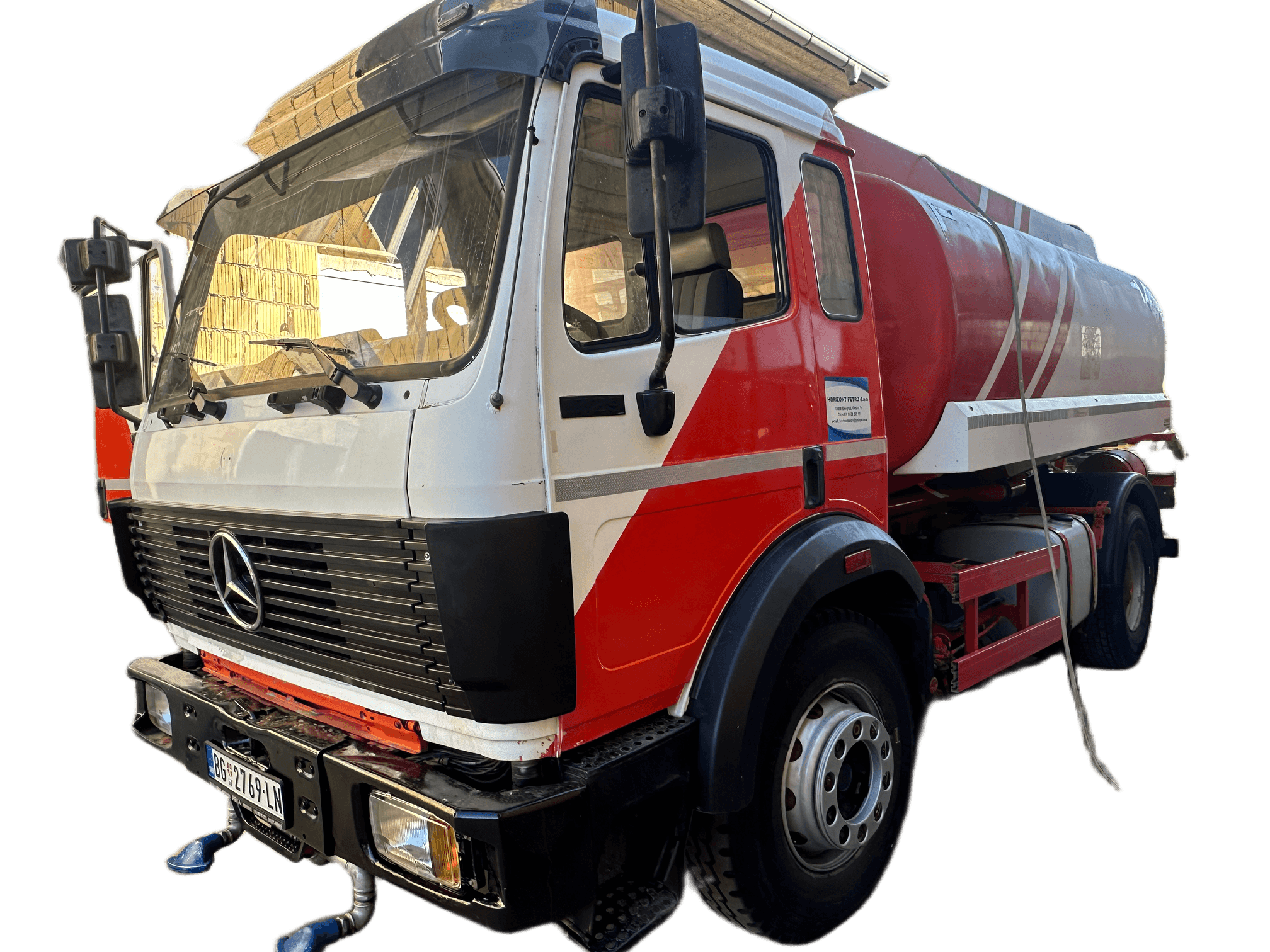Cisterna kamion Mercedes SK 1722 za najam Beograd