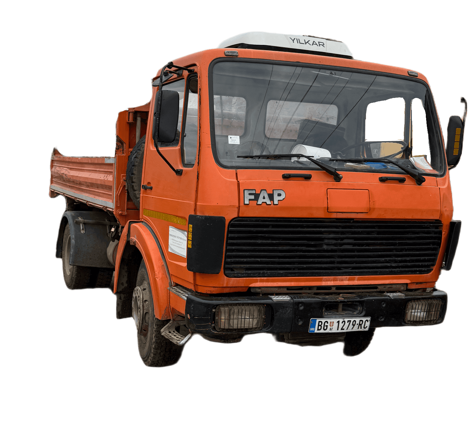 Kiper kamion Mercedes FAP za rentiranje Beograd